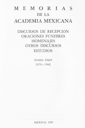 Portada del libro Memorias