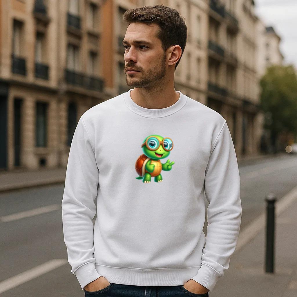 The Turtle Artist Vibrant Sweatshirt