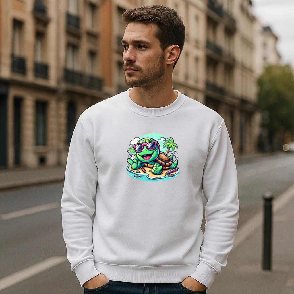 The Turtle Colorful Fancy Sweatshirt