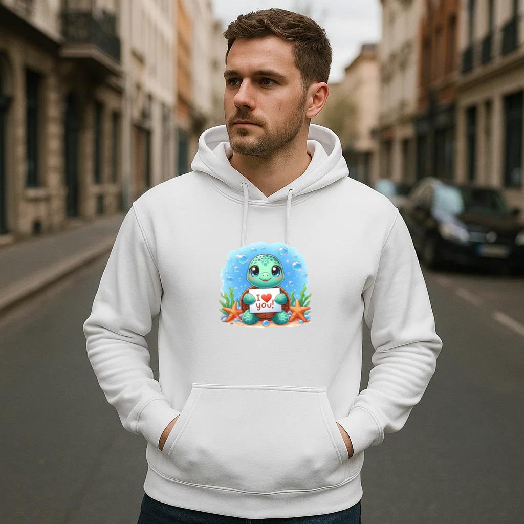 The Turtle CoolLook Creative Hoodie