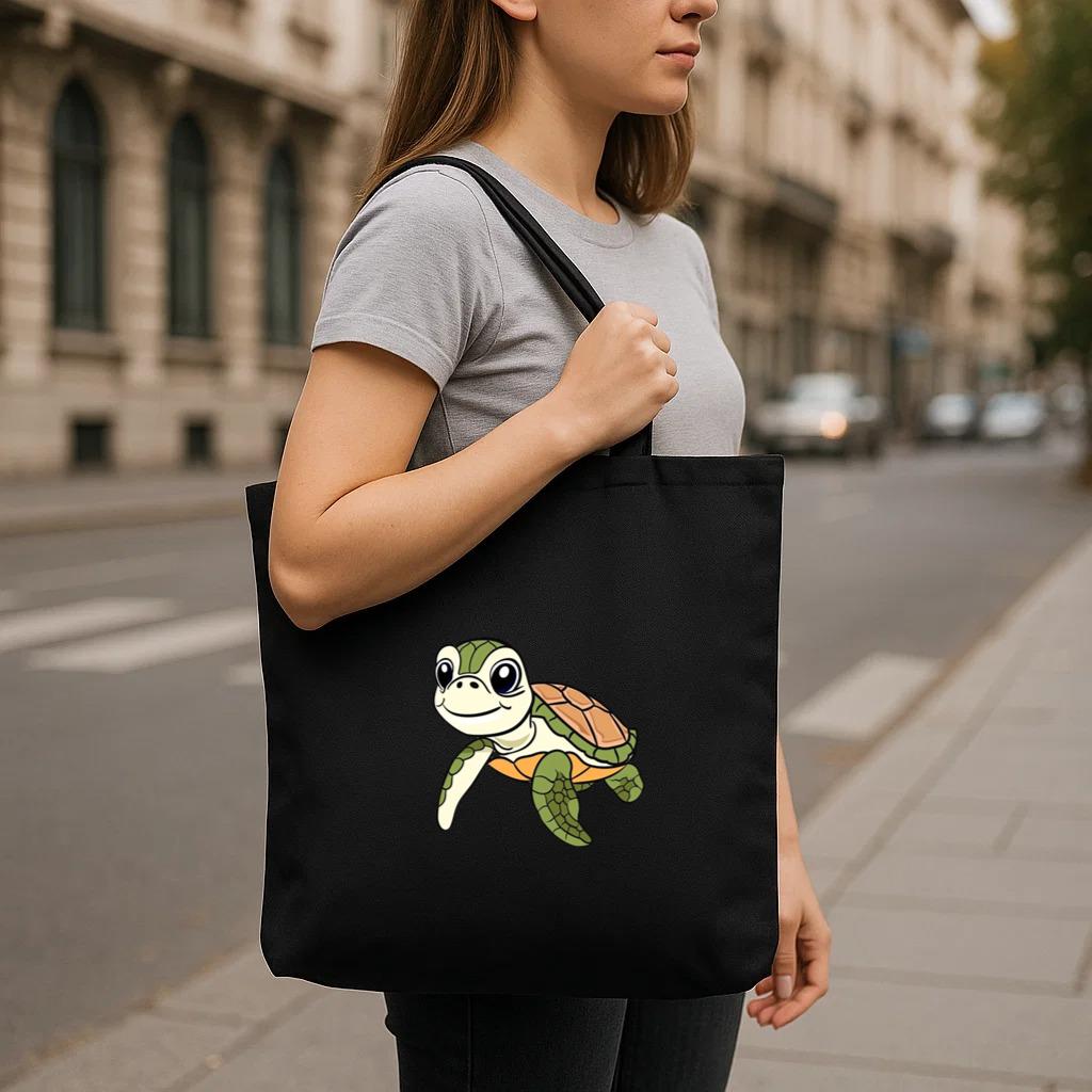 The Turtle Spark Creative Canvas Tote Bag