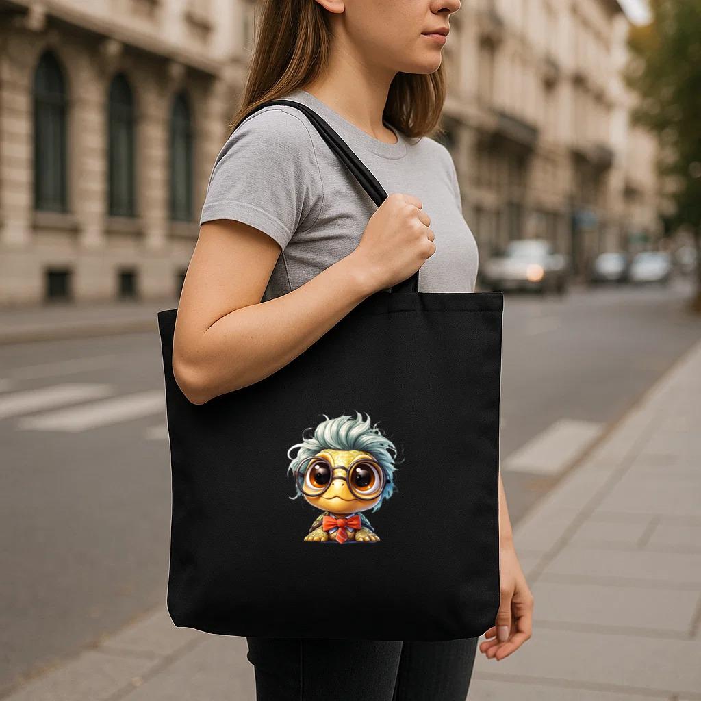 The Turtle Spirit Minimal Canvas Tote Bag