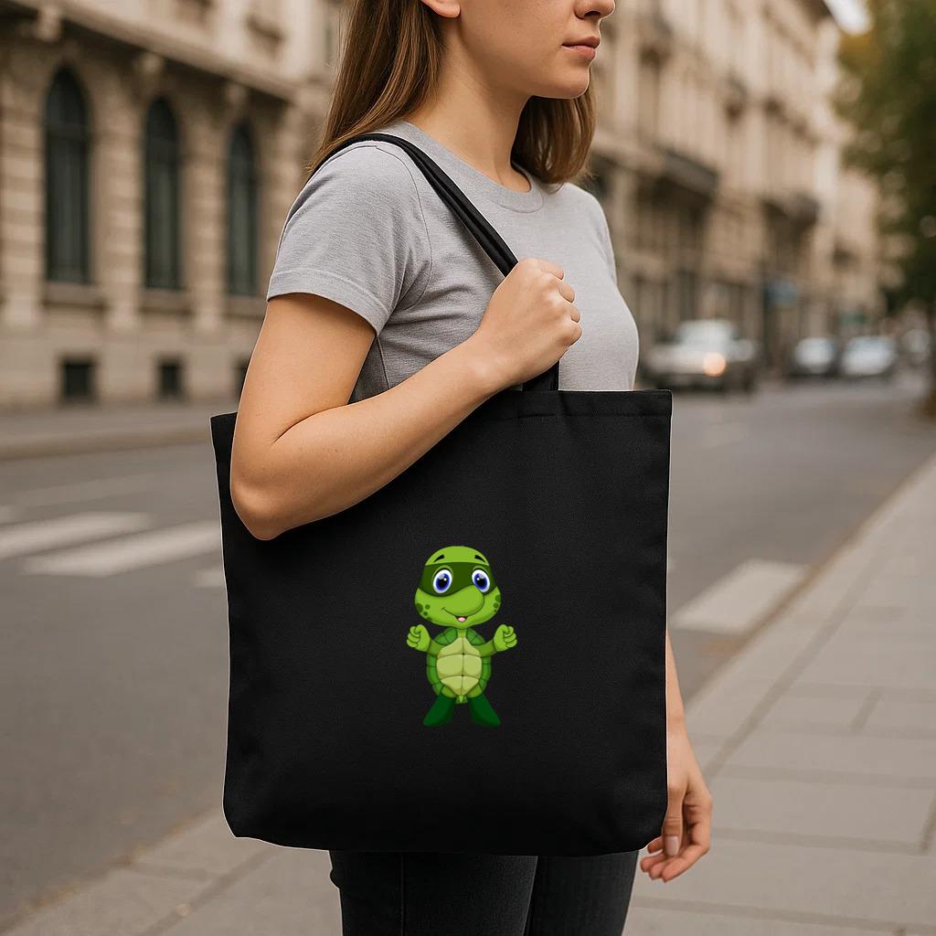 The Turtle Stylish Classic Canvas Tote Bag
