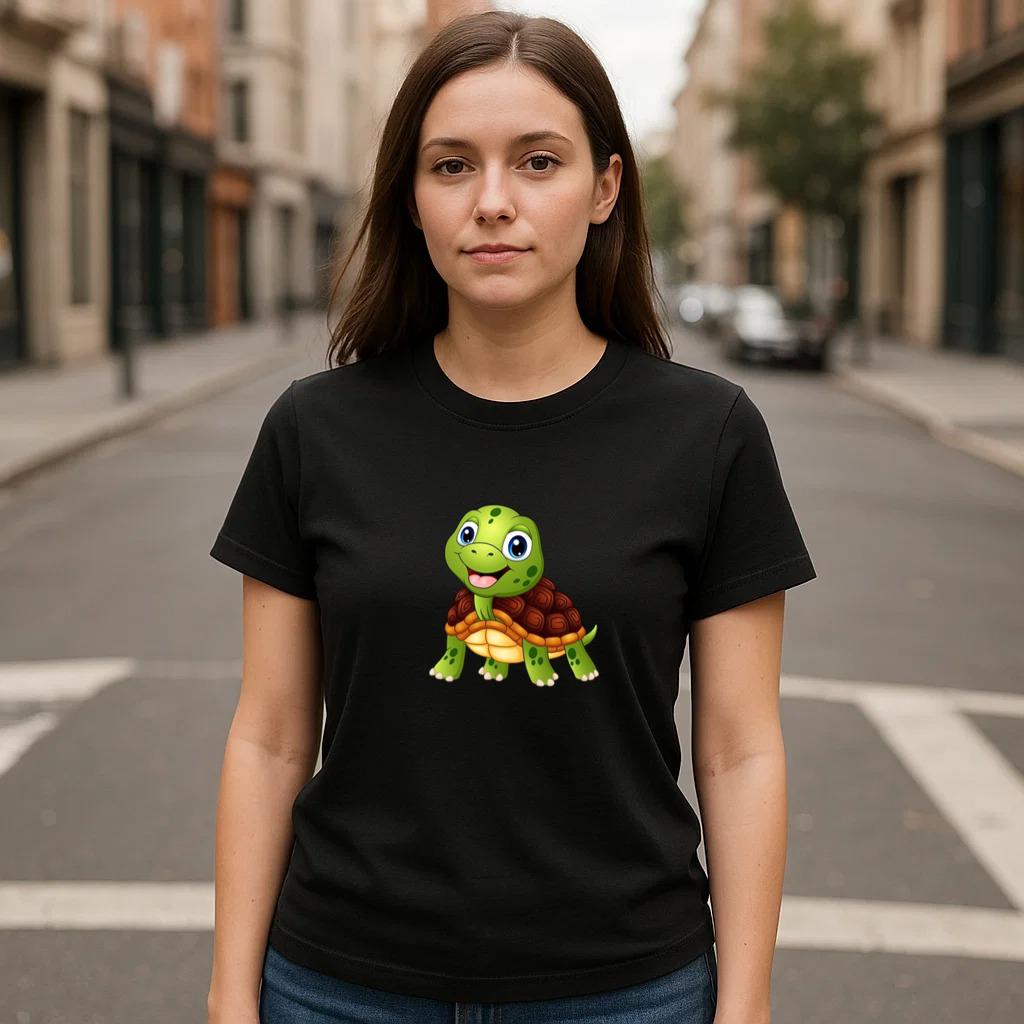 The Turtle Sunshine Elegant T-Shirt