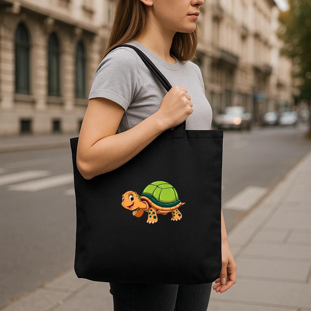 The Turtle Winner Fancy Canvas Tote Bag